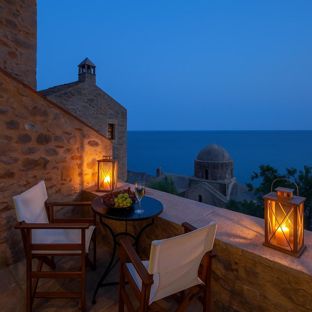 Pablito House-Seaview Monemvasia Nests Eksteriør bilde