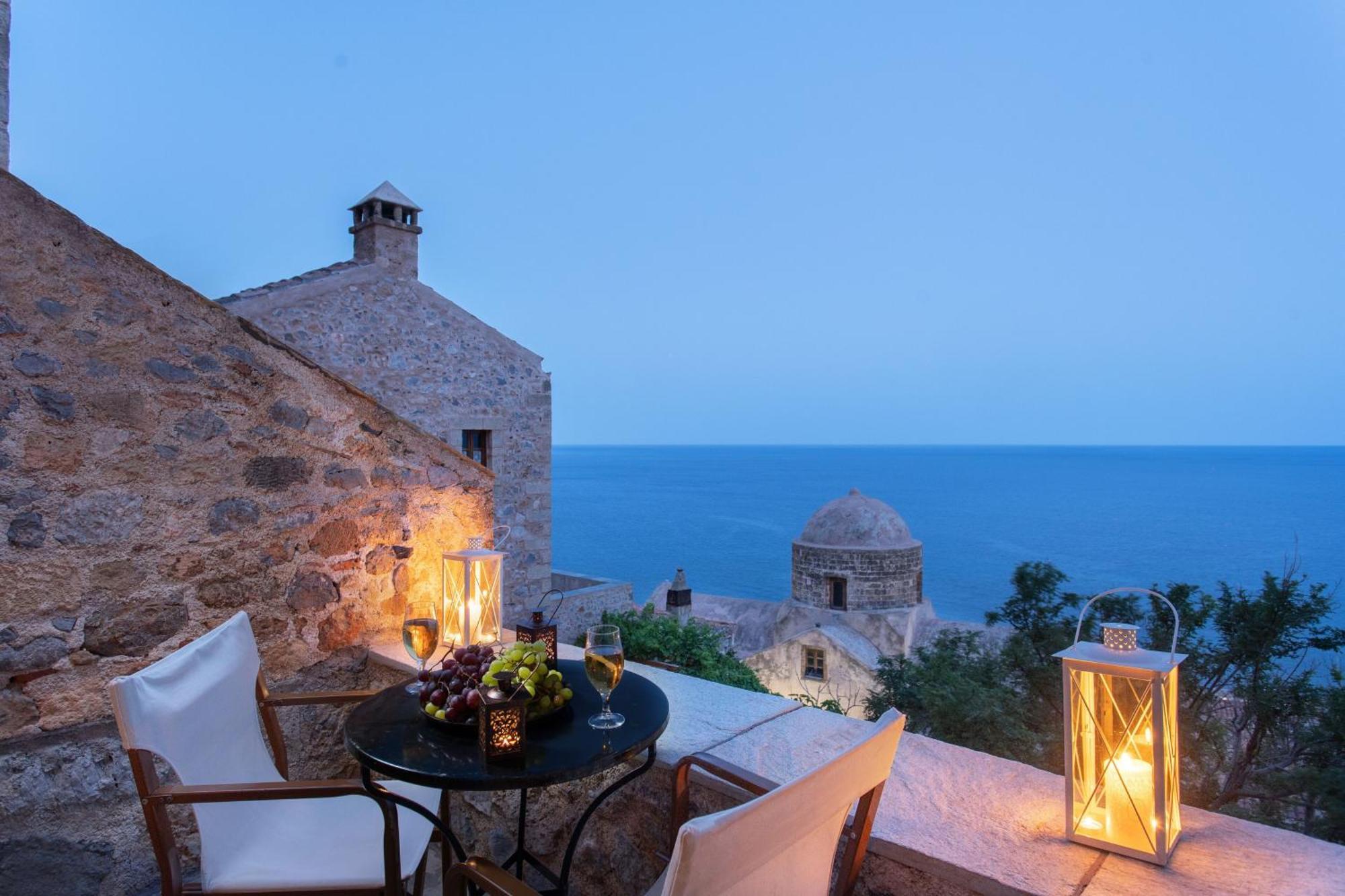 Pablito House-Seaview Monemvasia Nests Eksteriør bilde
